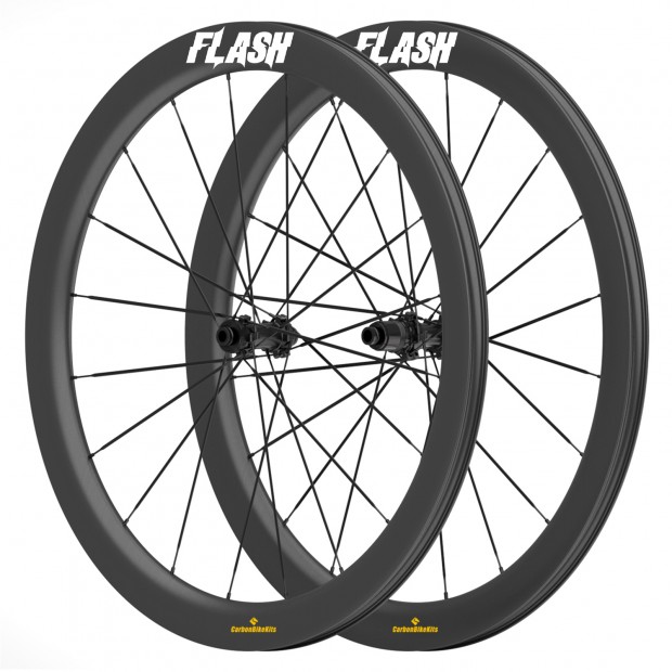 700C 50x31mm Carbon Tubeless Hooked /Hookless Gravel / CX Wheelset with Blade Carbon Spokes